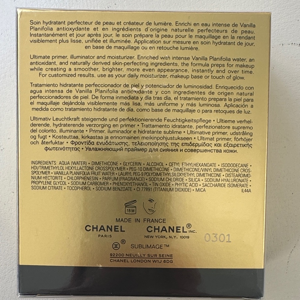 CHANEL Sublimage Le Soin Perfecteur - sealed in package paid $290- - Picture 2 of 6